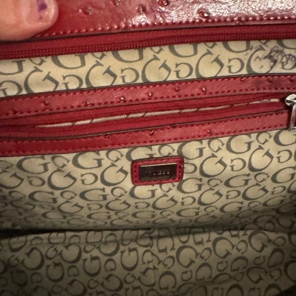Vintage Red Guess 1981 Handbag - Picture 7 of 7